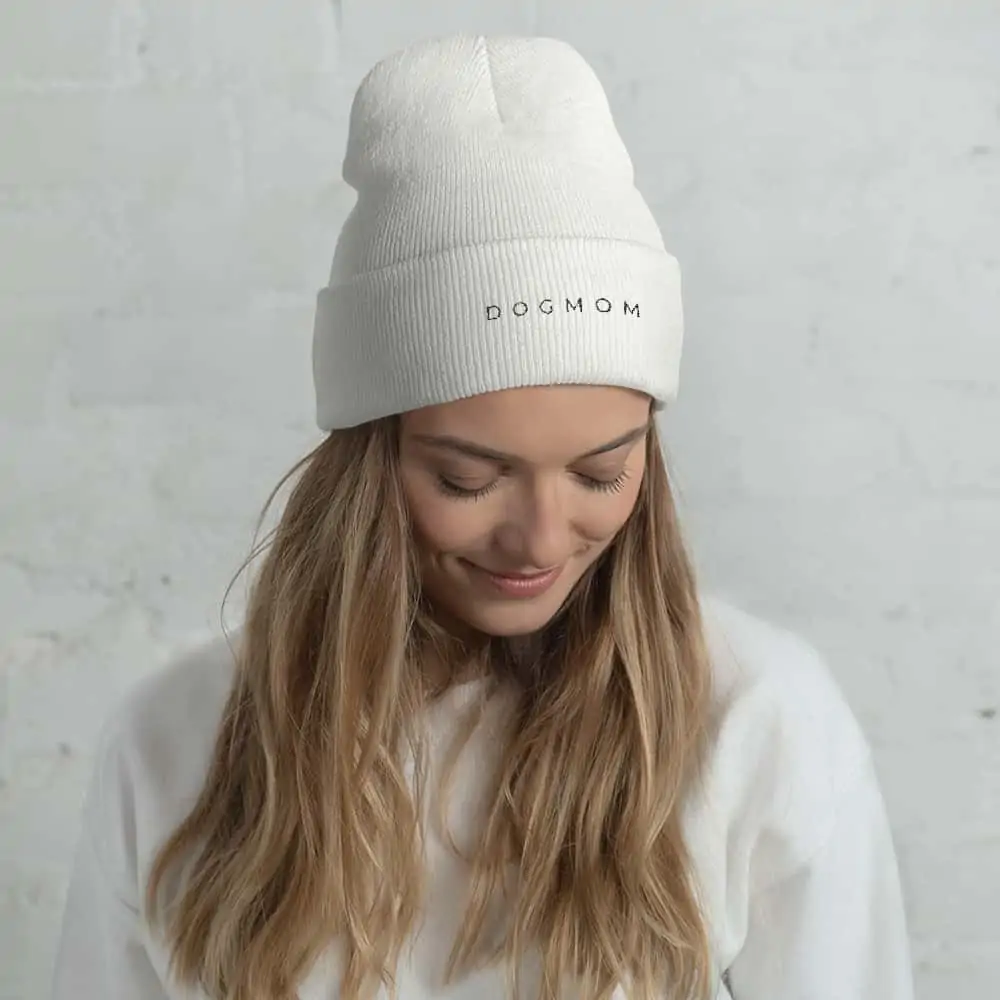 girl wearing a white toque