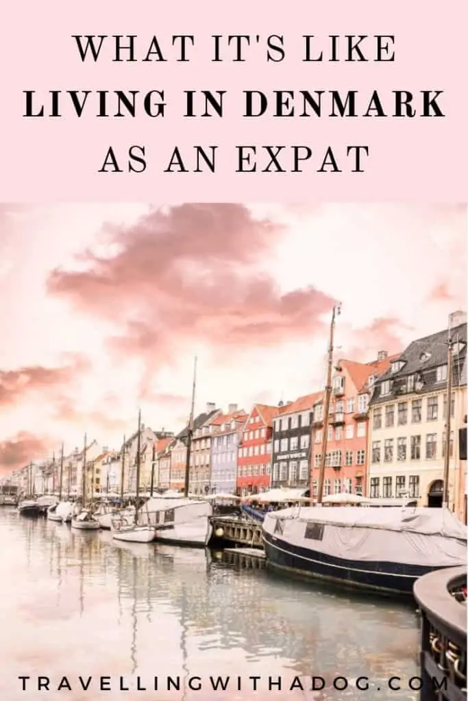 image with text overlay: what it's like living in denmark as an expat